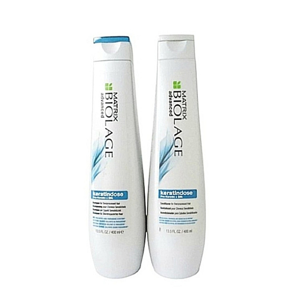 New! Matrix Biolage Keratindose Shampoo & Conditioner 13.5 oz each